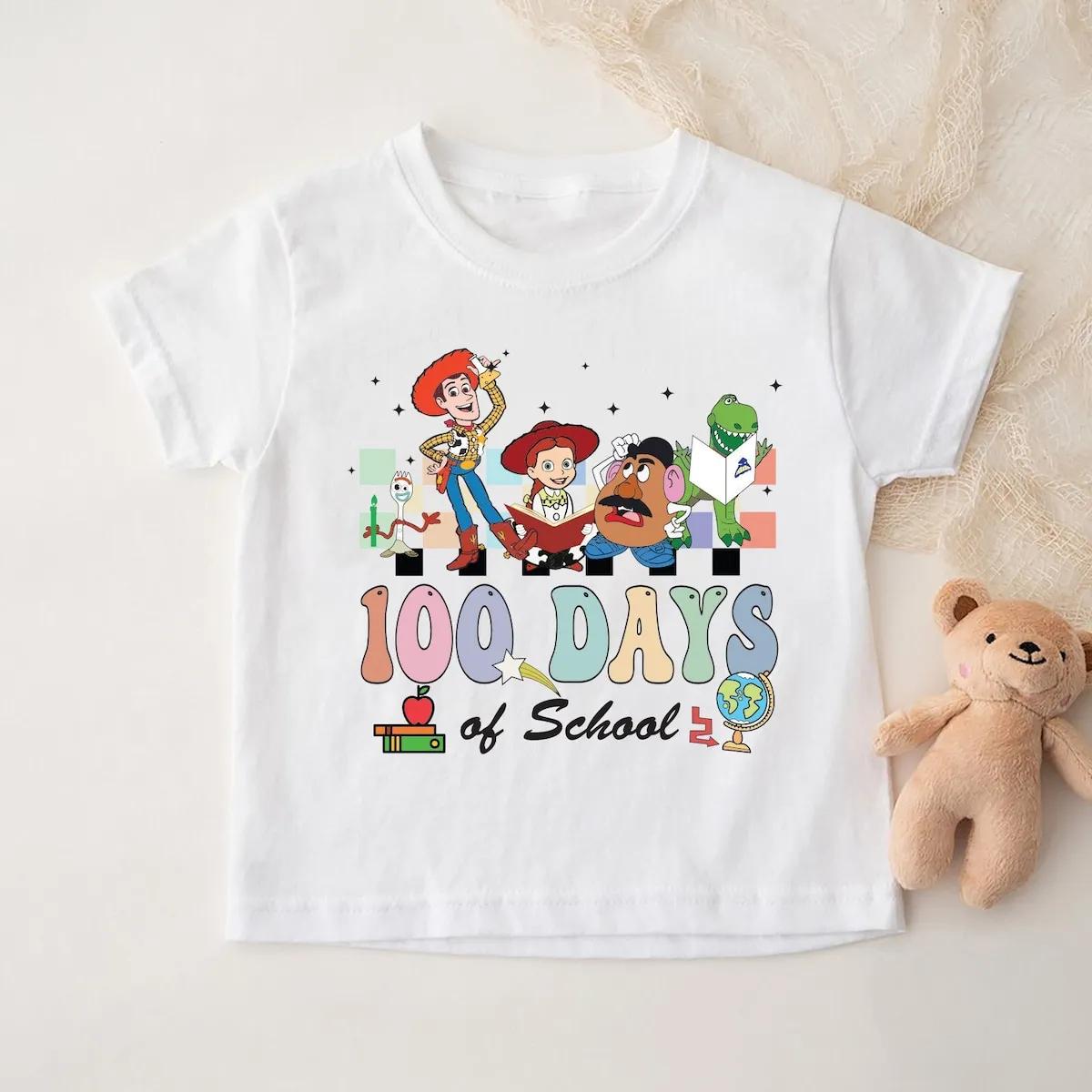 100 Days of School Toy Story Disney Shirt 1 1