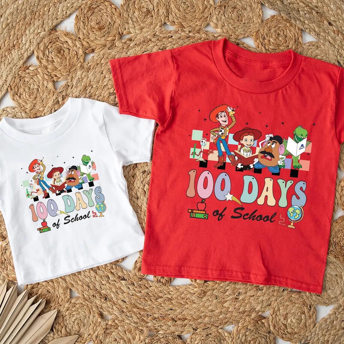 100 Days of School Toy Story Disney Shirt 2 1