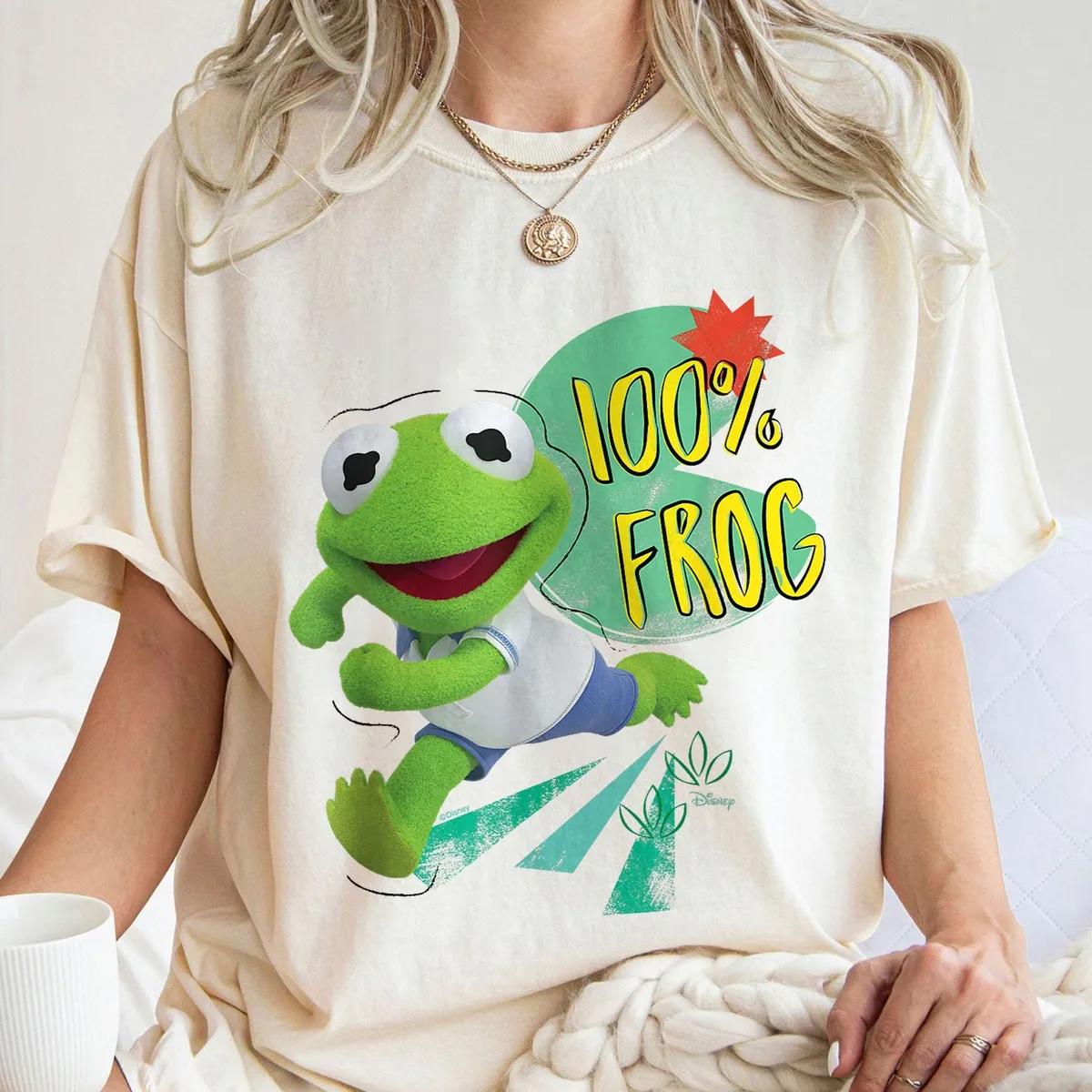 100 Percent Frog The Muppet Babies Kermit Shirt 1