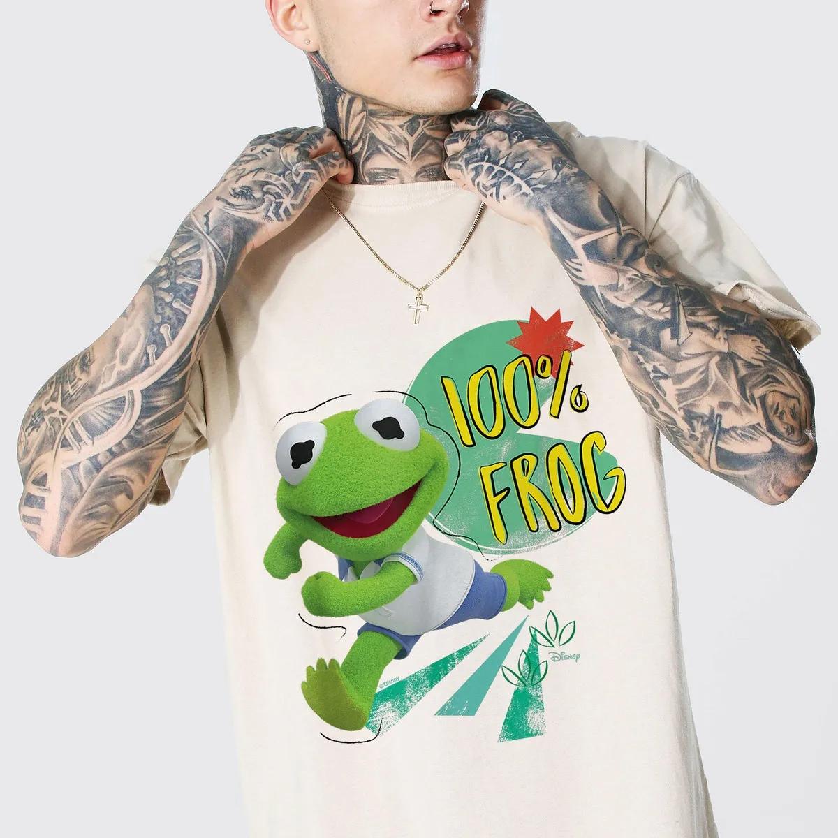 100 Percent Frog The Muppet Babies Kermit Shirt 4