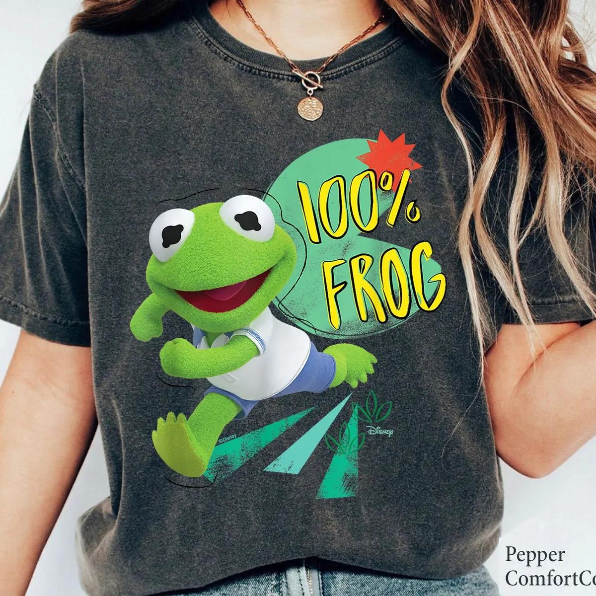 100 Percent Frog The Muppet Babies Kermit Shirt 5