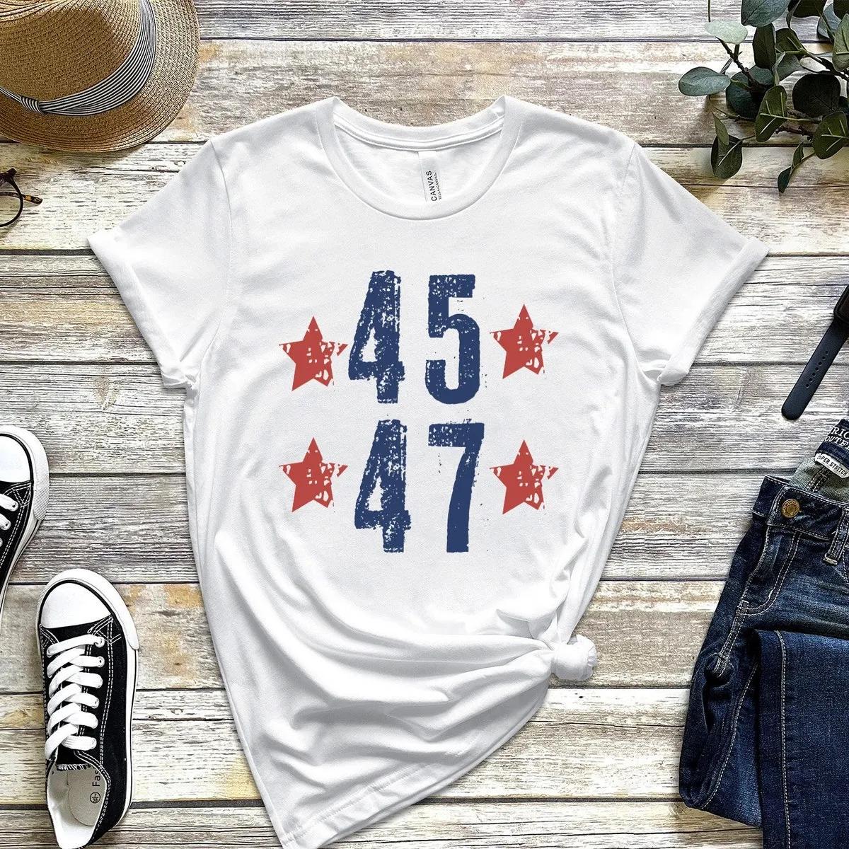 45 47 Shirt Save America Trump 2024 Tee 4