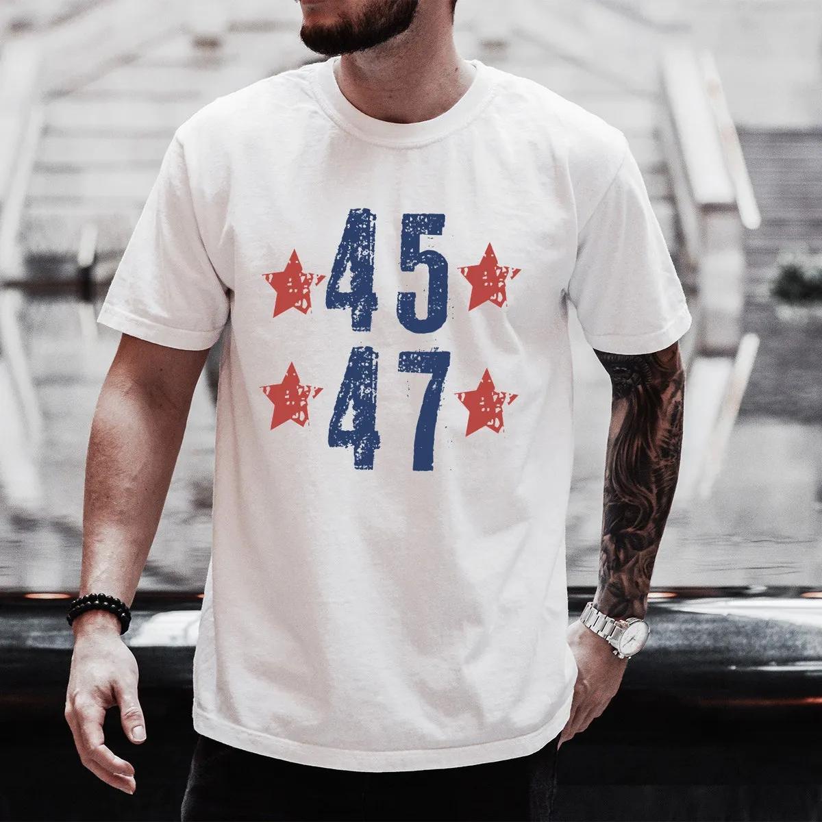 45 47 Shirt Save America Trump 2024 Tee 6