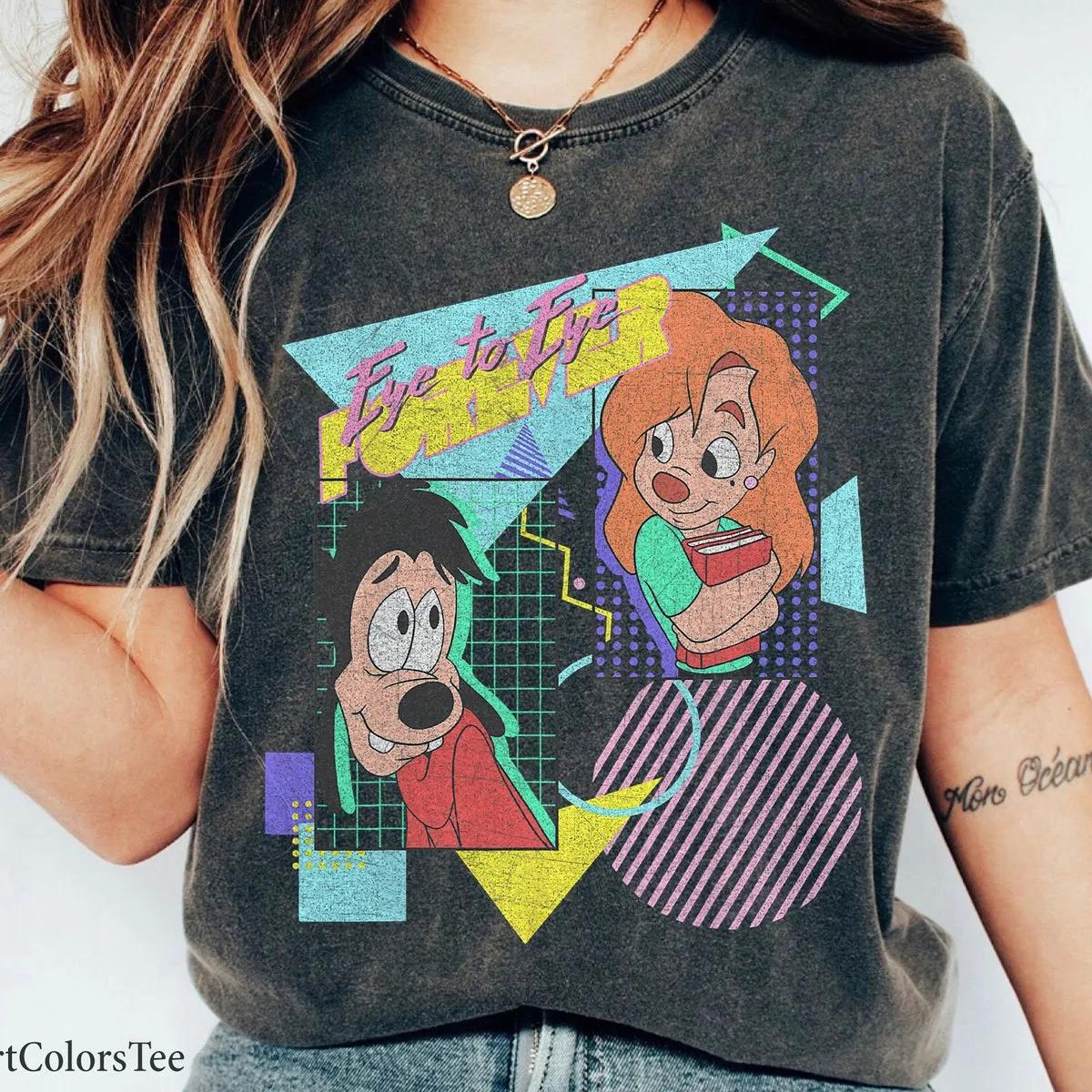 A Goofy Movie Max and Roxanne Eye To Eye Forever Shirt 1