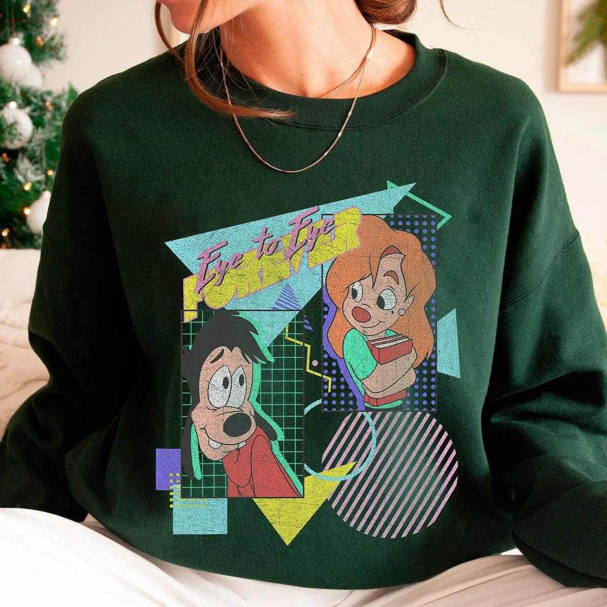 A Goofy Movie Max and Roxanne Eye To Eye Forever Shirt 4