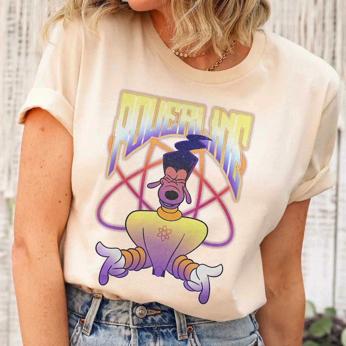 A Goofy Movie Powerline Logo Portrait Shirt 2