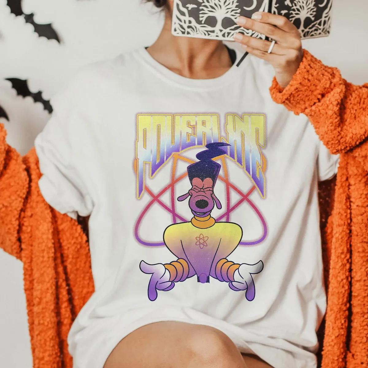 A Goofy Movie Powerline Logo Portrait Shirt 6