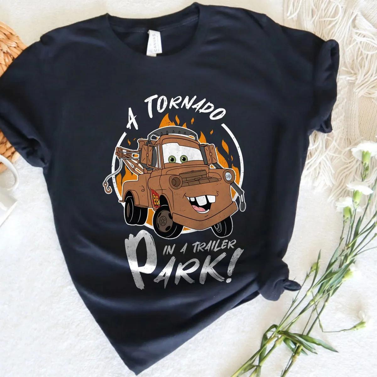 A Tornado in A Trailer Park Tow Mater Cars Shirt 3 1