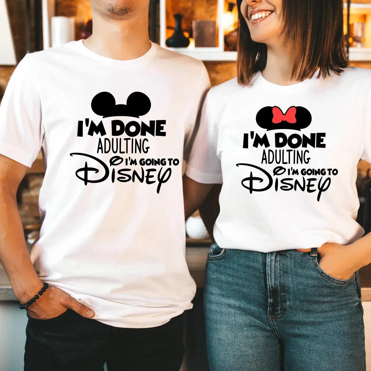 Adult Disneyworld Shirt Disneyland Trip Tee 1 1