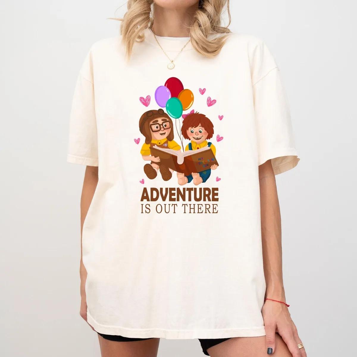 Adventure is Out There Up Carl and Ellie Balloon Shirt 4