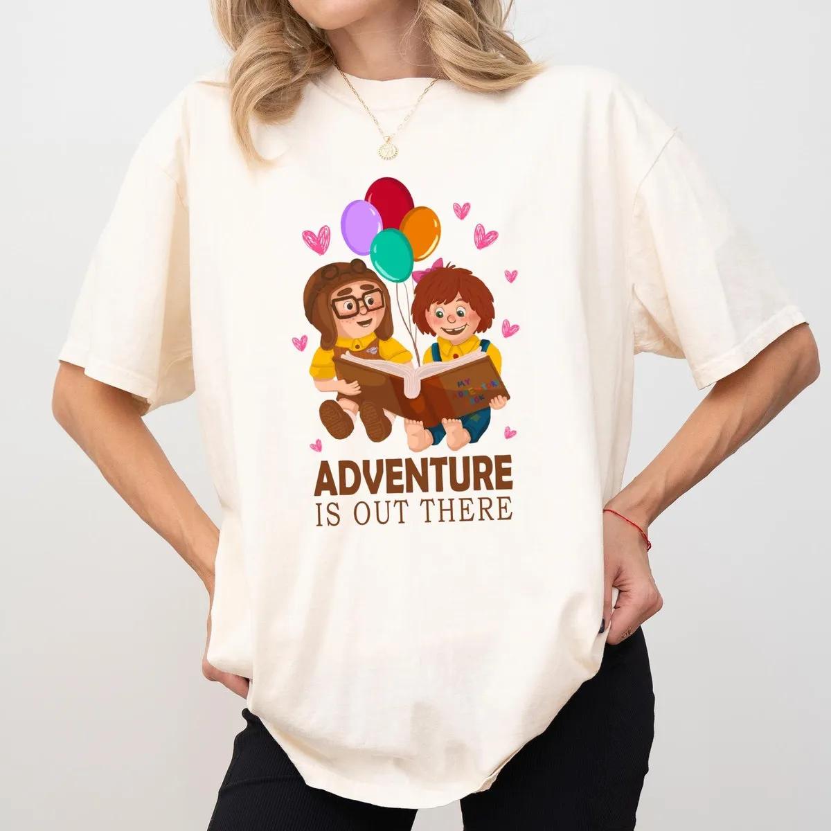 Adventure is Out There Up Carl and Ellie Balloon Shirt 5