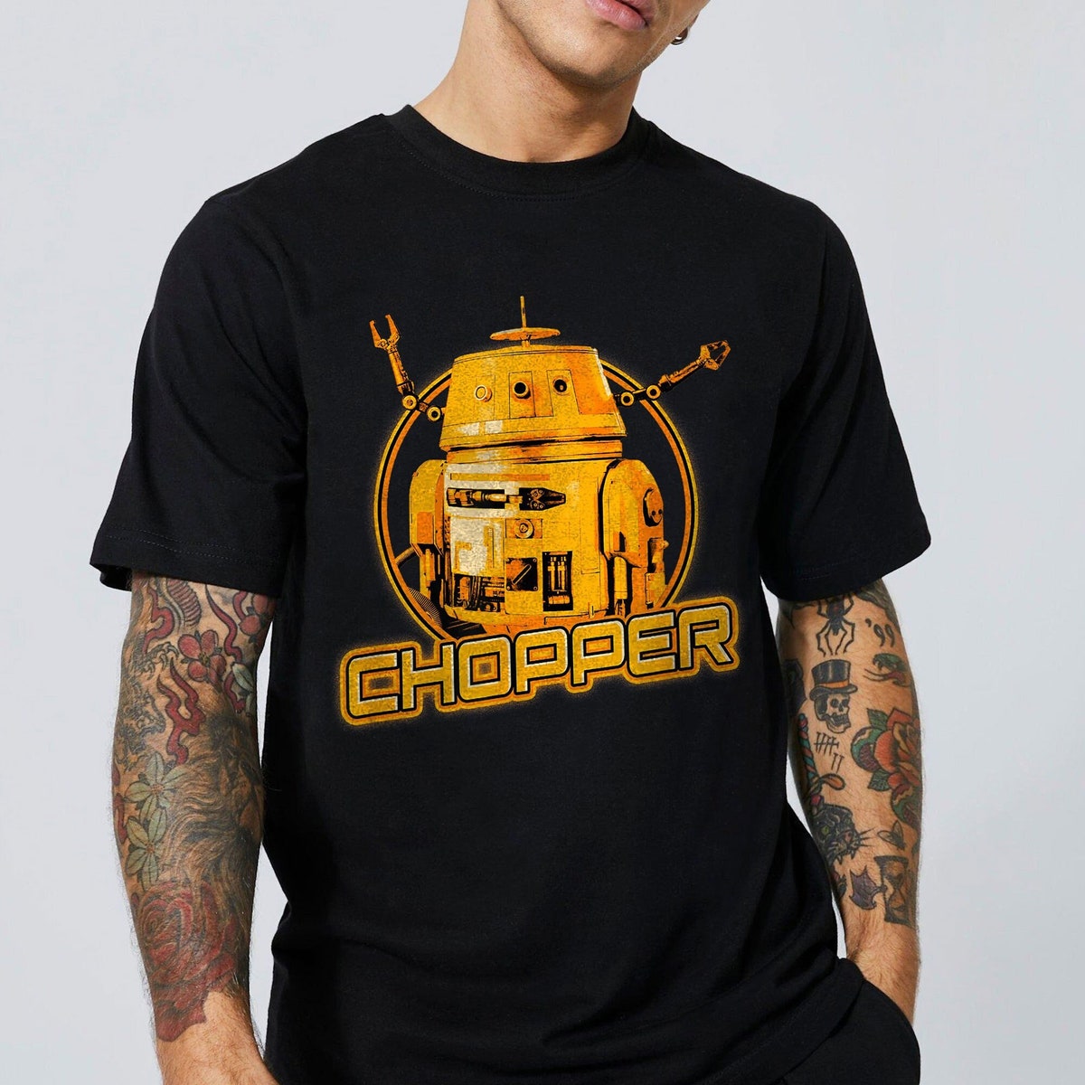 Ahsoka Vintage Chopper Empire Droid Star Wars Shirt 1 1