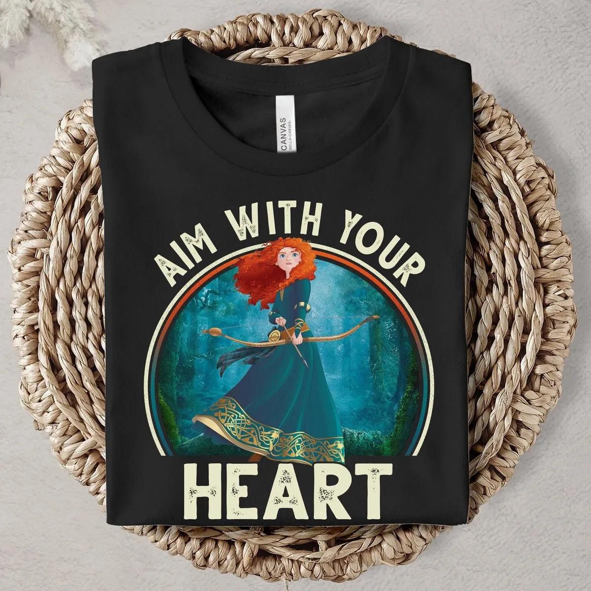 Aim With Your Heart Disney Brave Merida Shirt 3 1