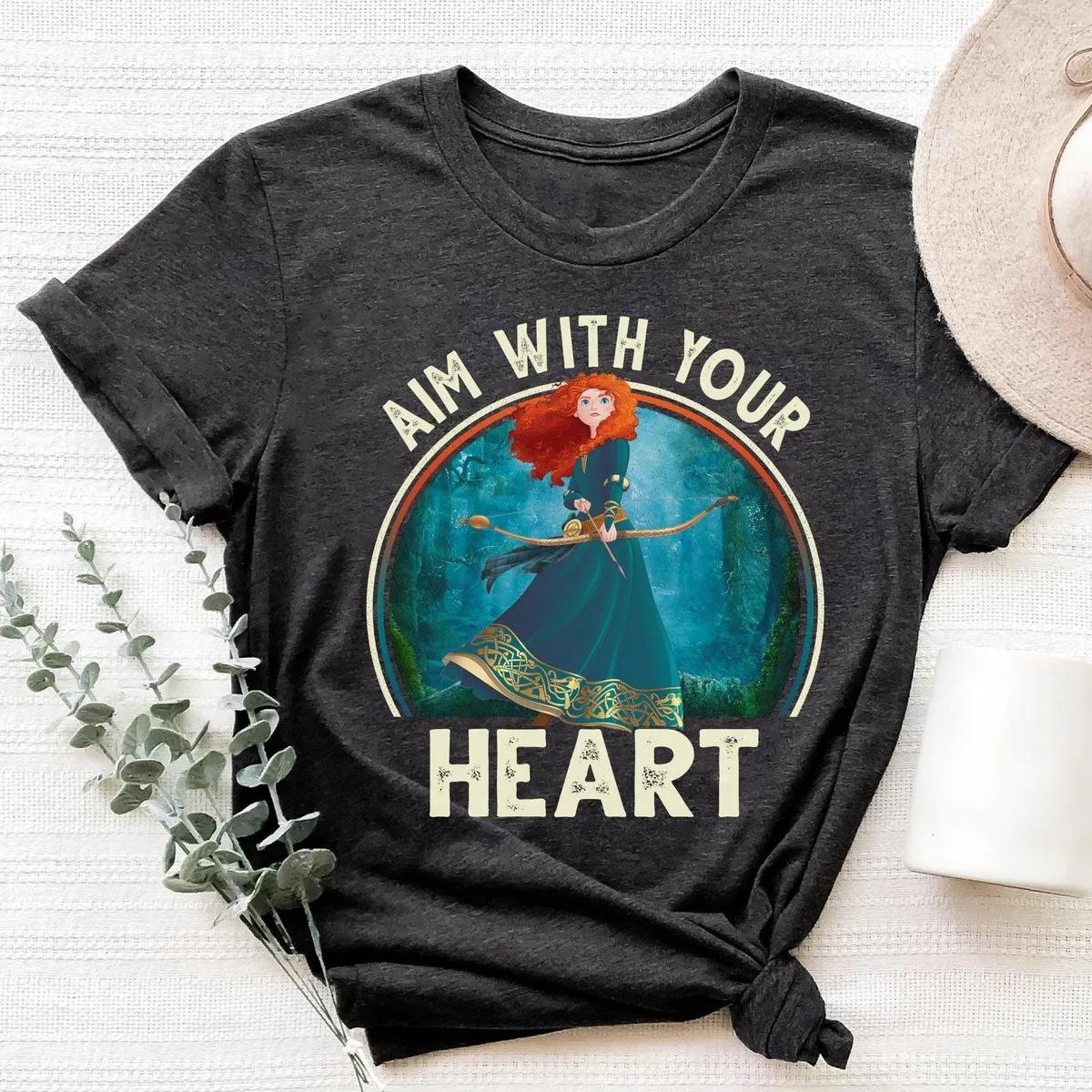 Aim With Your Heart Disney Brave Merida Shirt 5 1