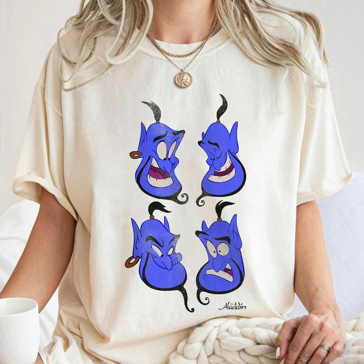 Aladdin Genie Expressions Graphic Shirt 1 1