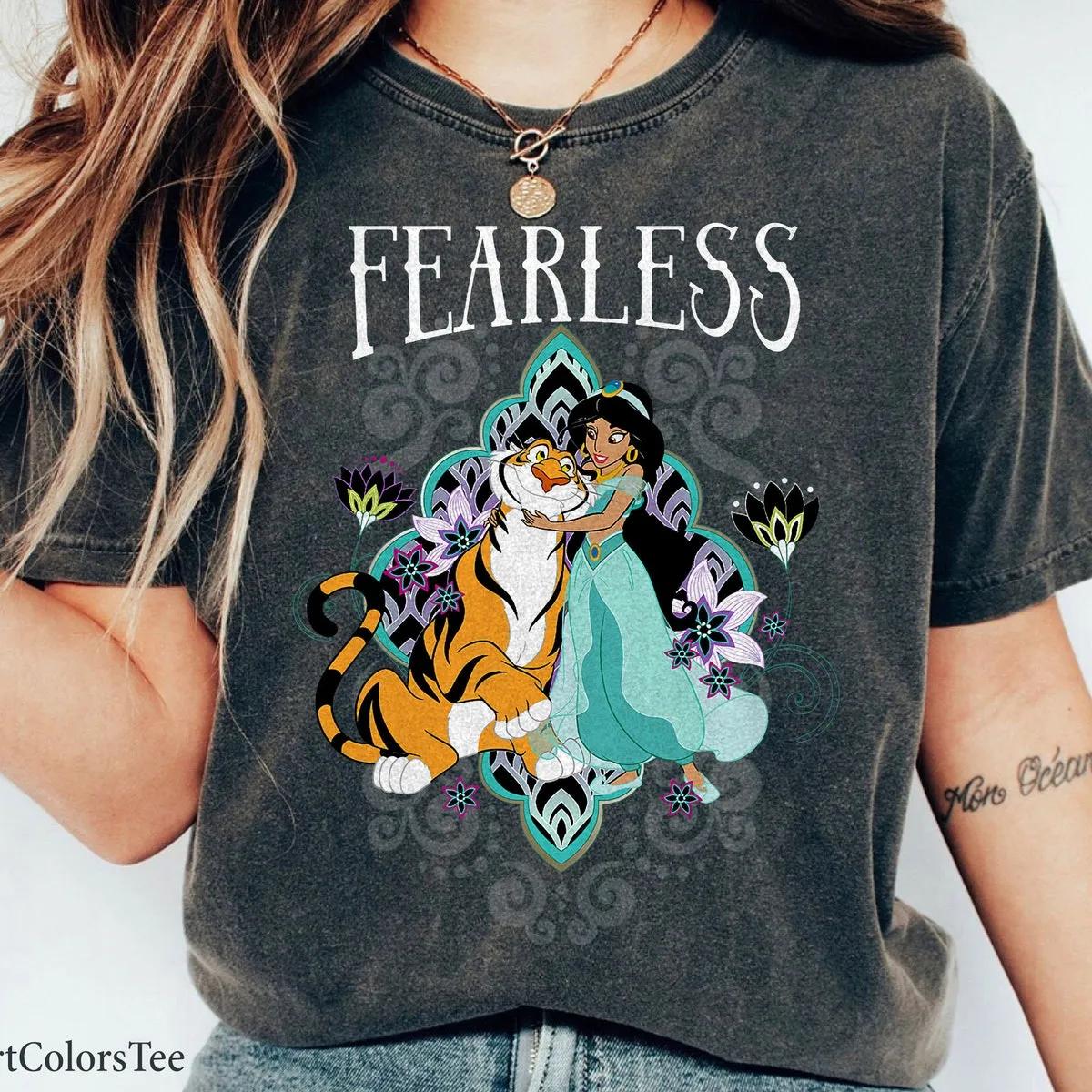 Aladdin Jasmine And Rajah Fearless Shirt 1 1