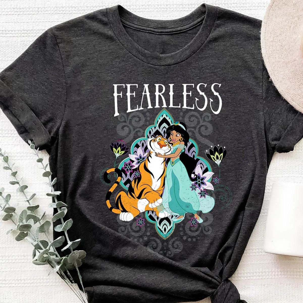 Aladdin Jasmine And Rajah Fearless Shirt 2 1