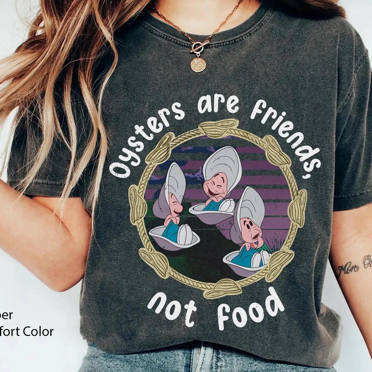 Alice In Wonderland Baby Mussel Oyster Oyster Is Not Food Shirt 1