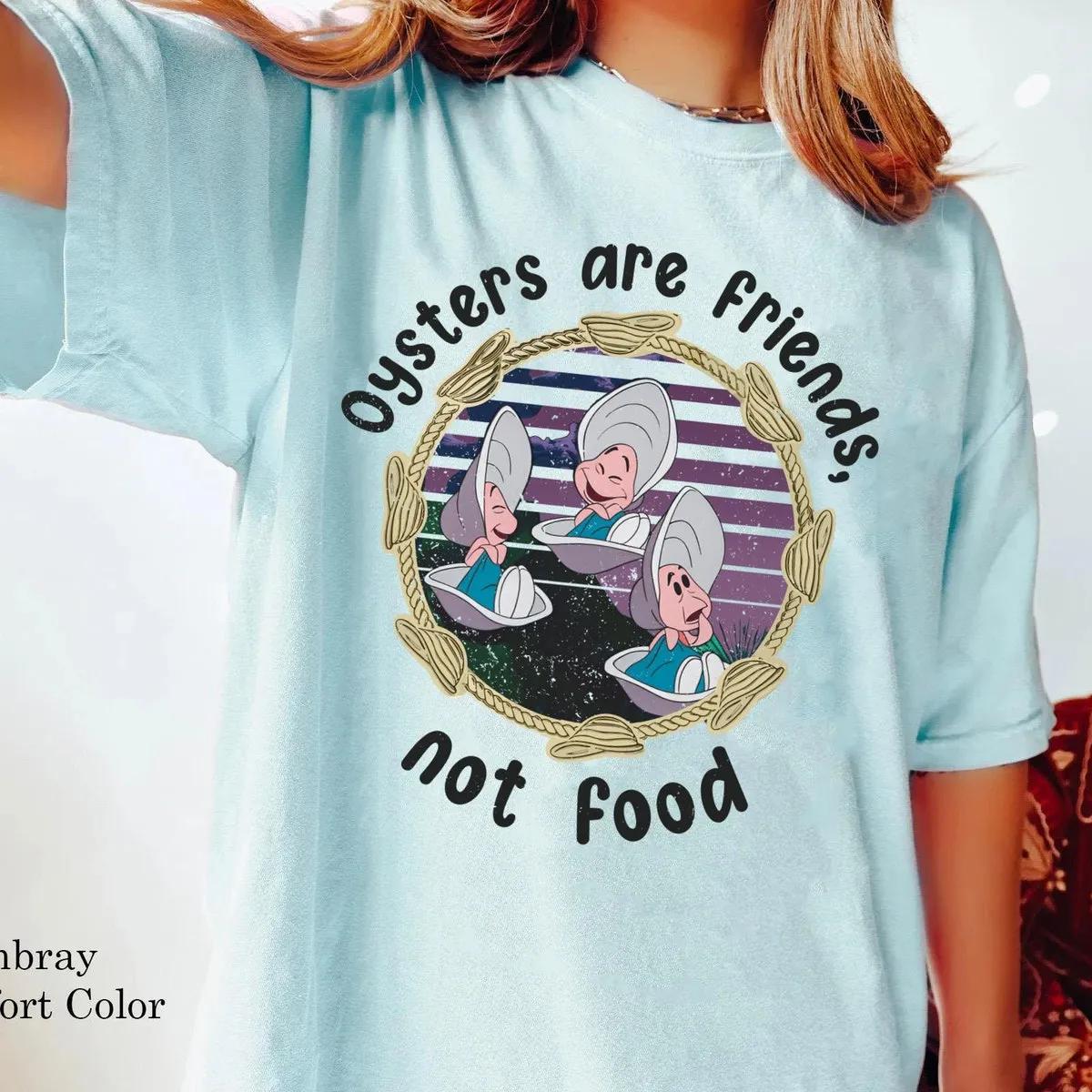 Alice In Wonderland Baby Mussel Oyster Oyster Is Not Food Shirt 6