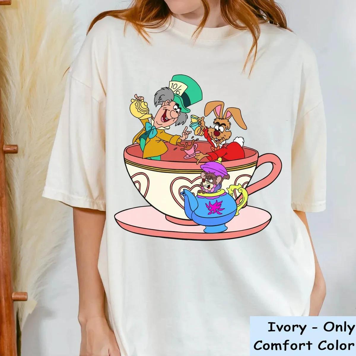 Alice In Wonderland Tea Cup Party Shirt 1