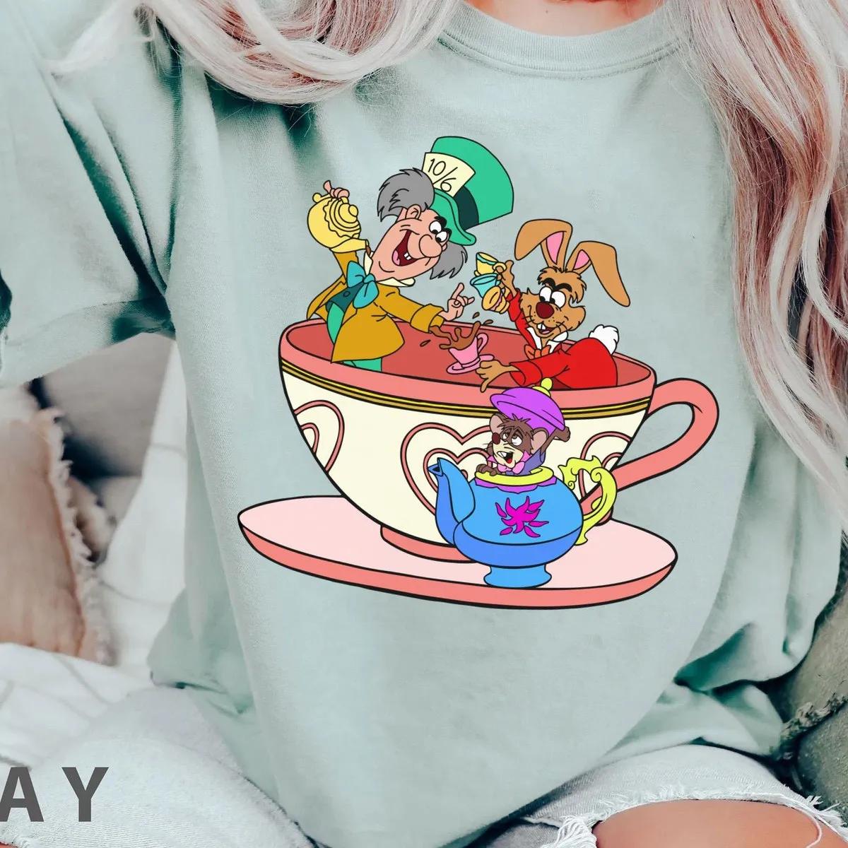 Alice In Wonderland Tea Cup Party Shirt 5