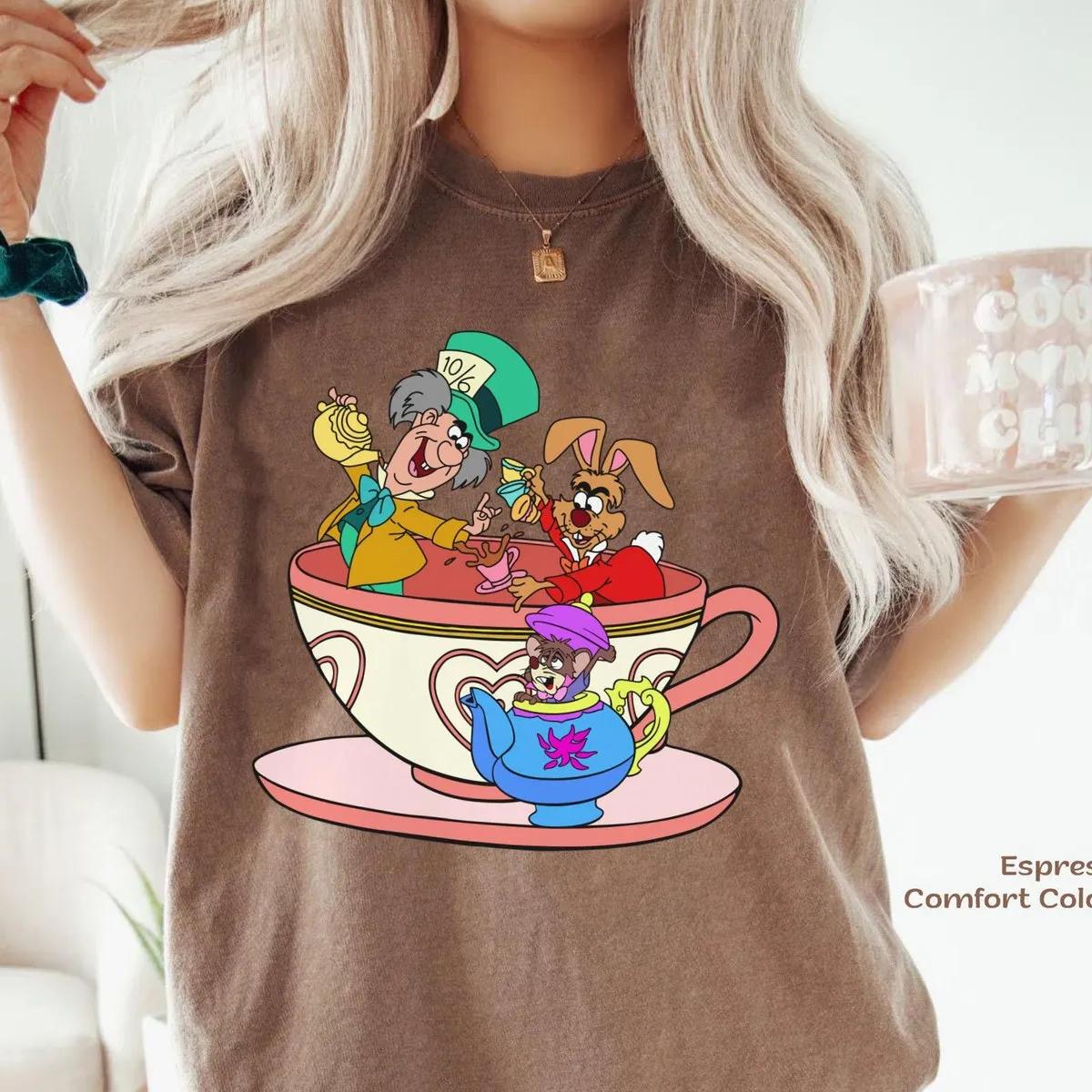 Alice In Wonderland Tea Cup Party Shirt 6