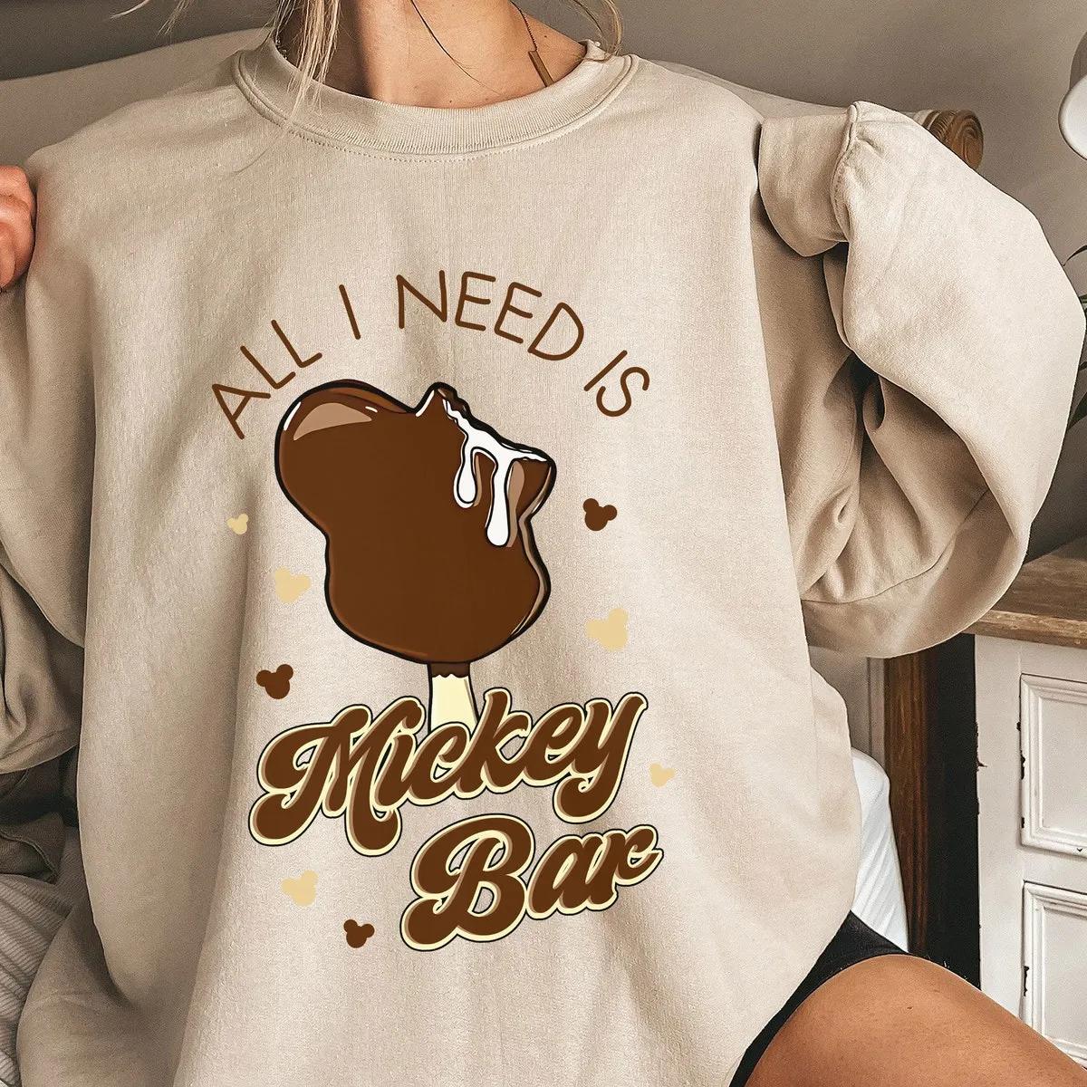 All I Need Is Mickey Bar Retro Food Disney Shirt 5 1