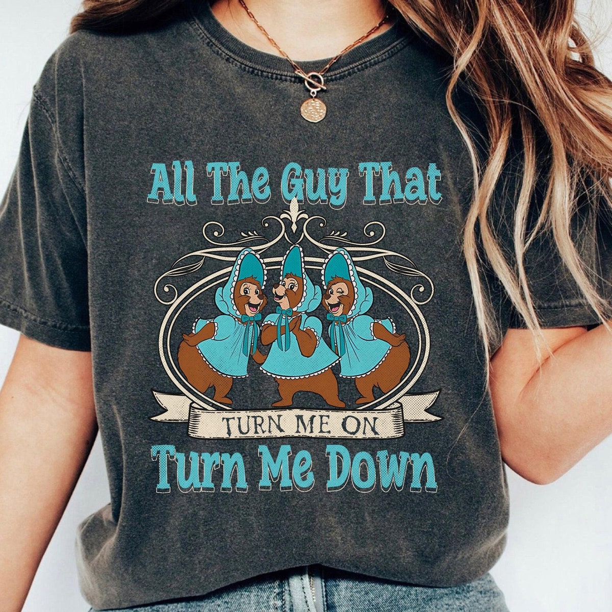 All The Guy That Turn Me On Retro Turn Me Down Country Bear Jamboree Shirt 1 1