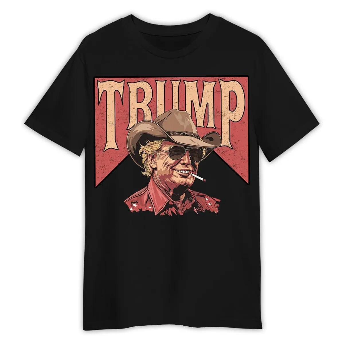 Amare Box Trump Cowboy Shirt 1 1