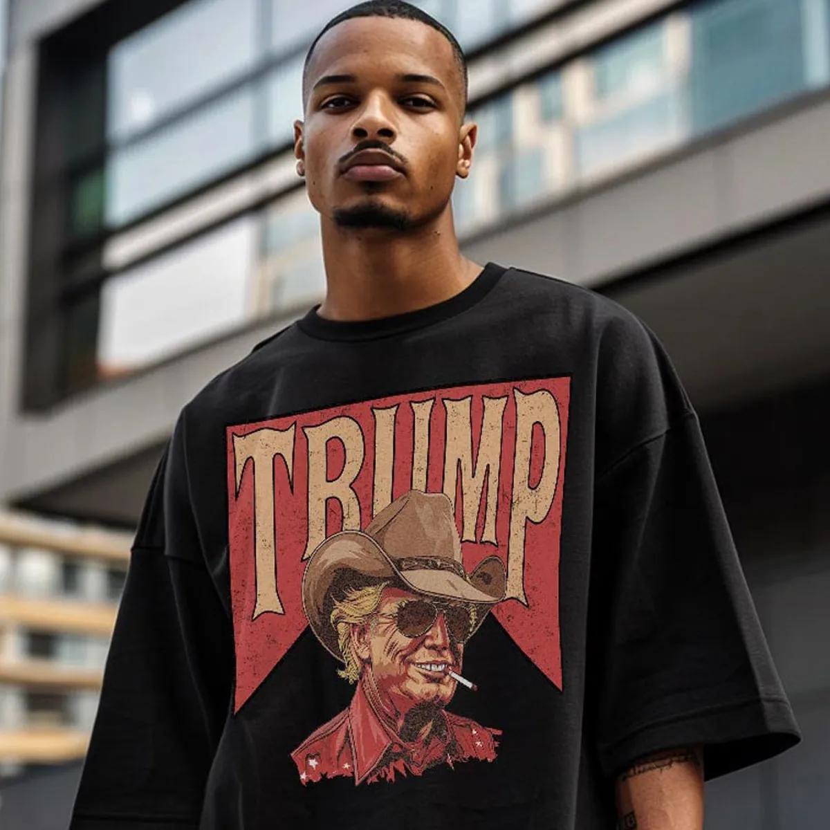 Amare Box Trump Cowboy Shirt 4 1