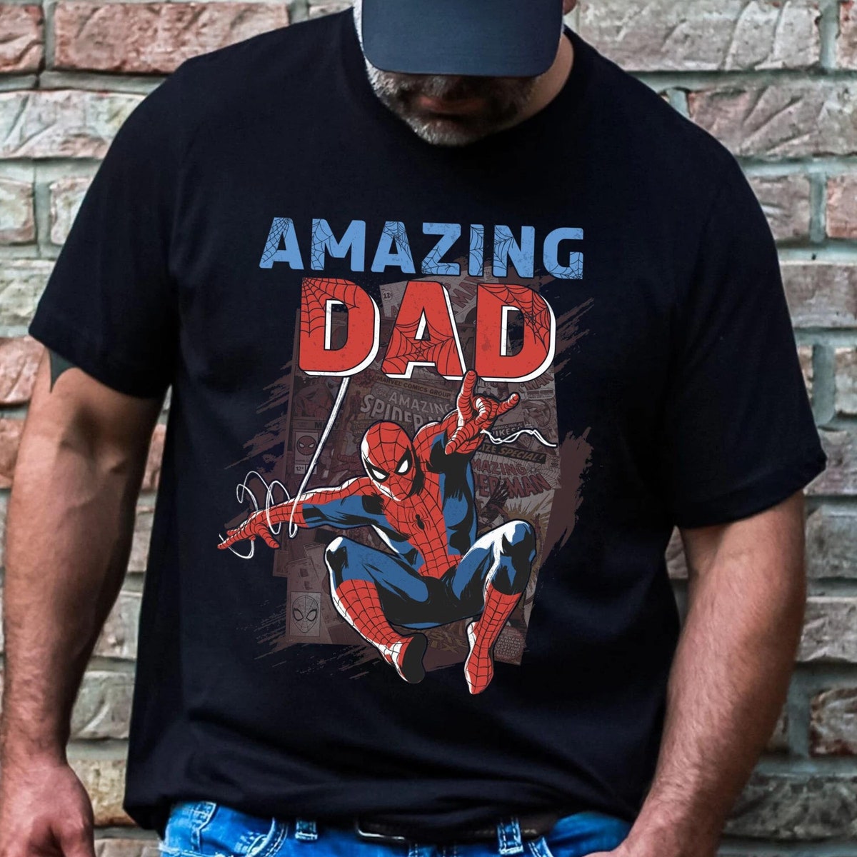 Amazing Dad Shirt Spider Man Tee 1