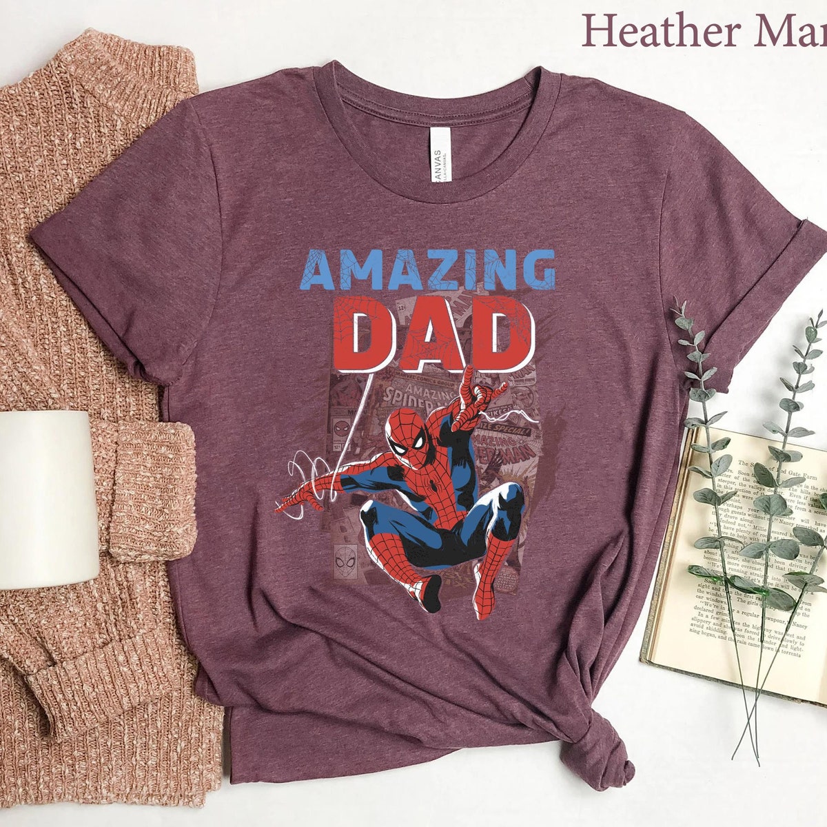 Amazing Dad Shirt Spider Man Tee 3