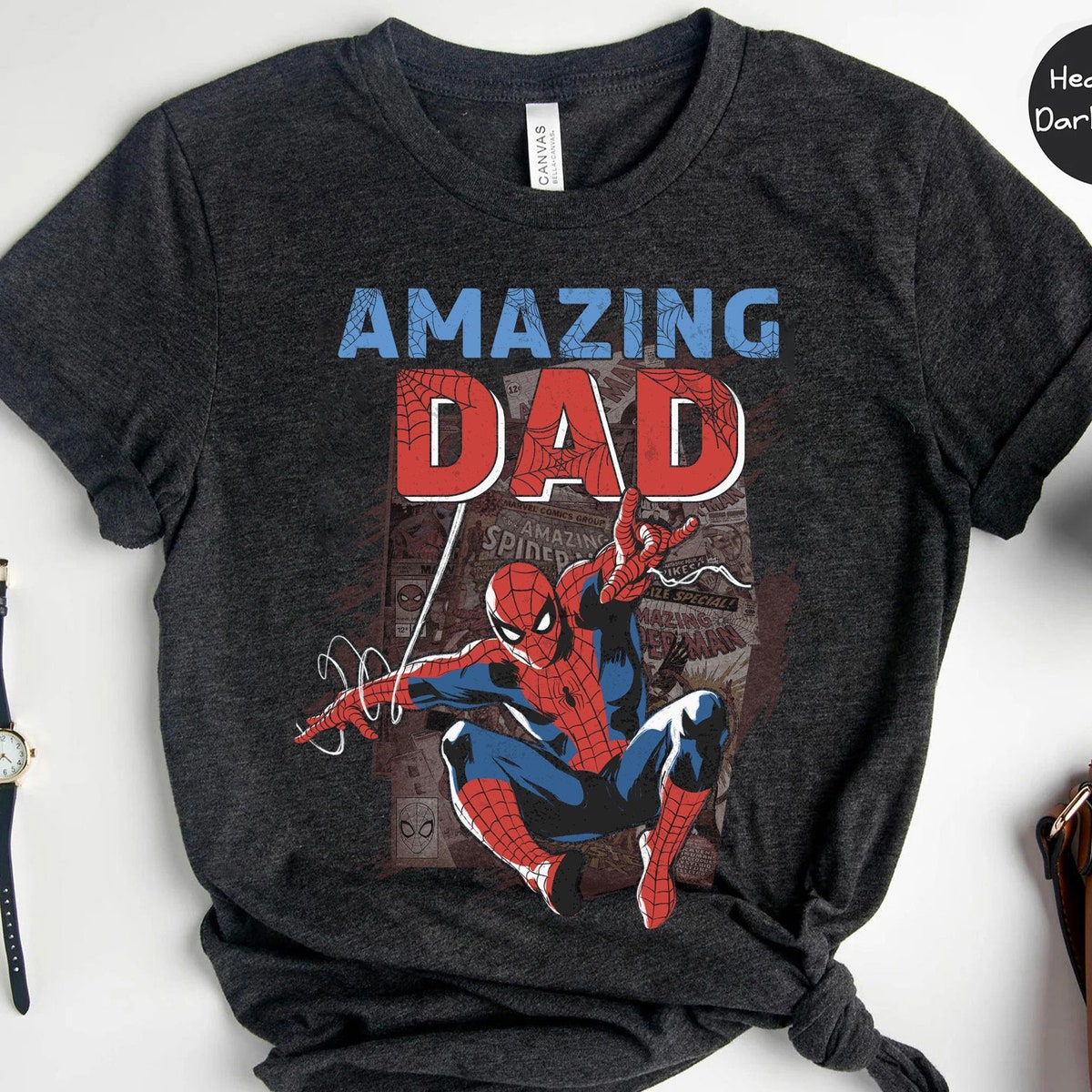 Amazing Dad Shirt Spider Man Tee 4