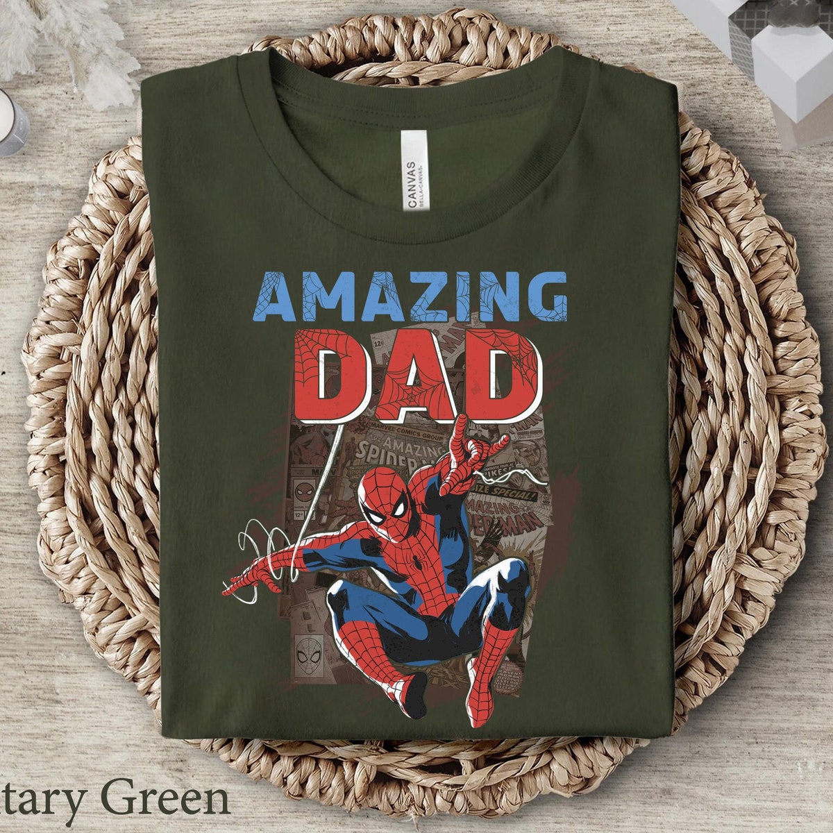 Amazing Dad Shirt Spider Man Tee 5