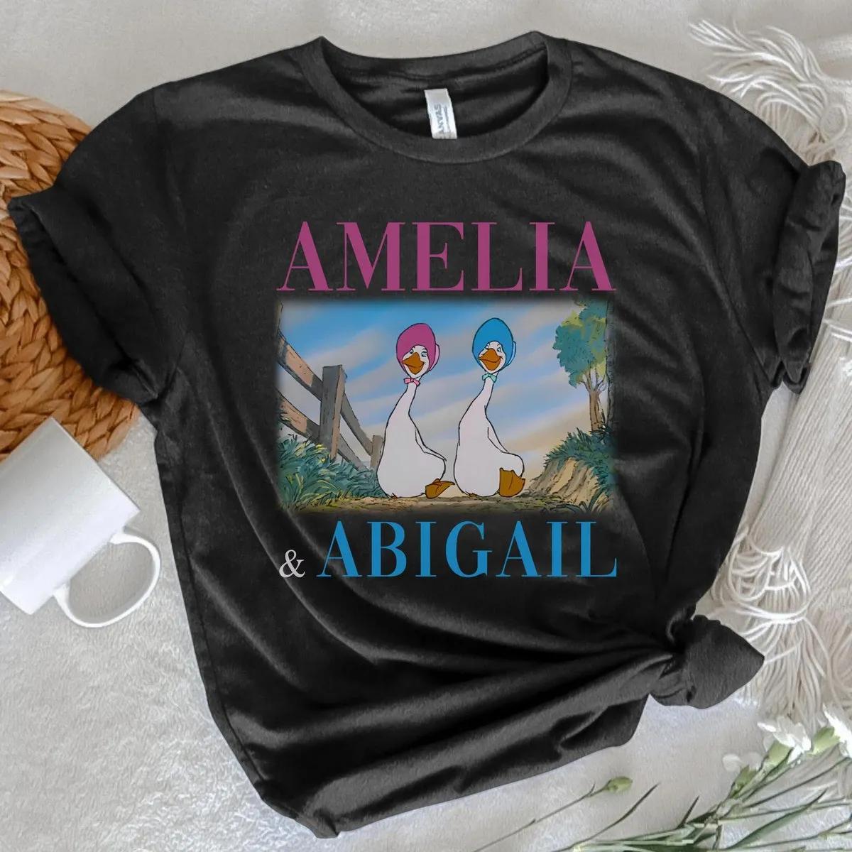 Amelia And Abigail The Aristocats 1970 Shirt 2