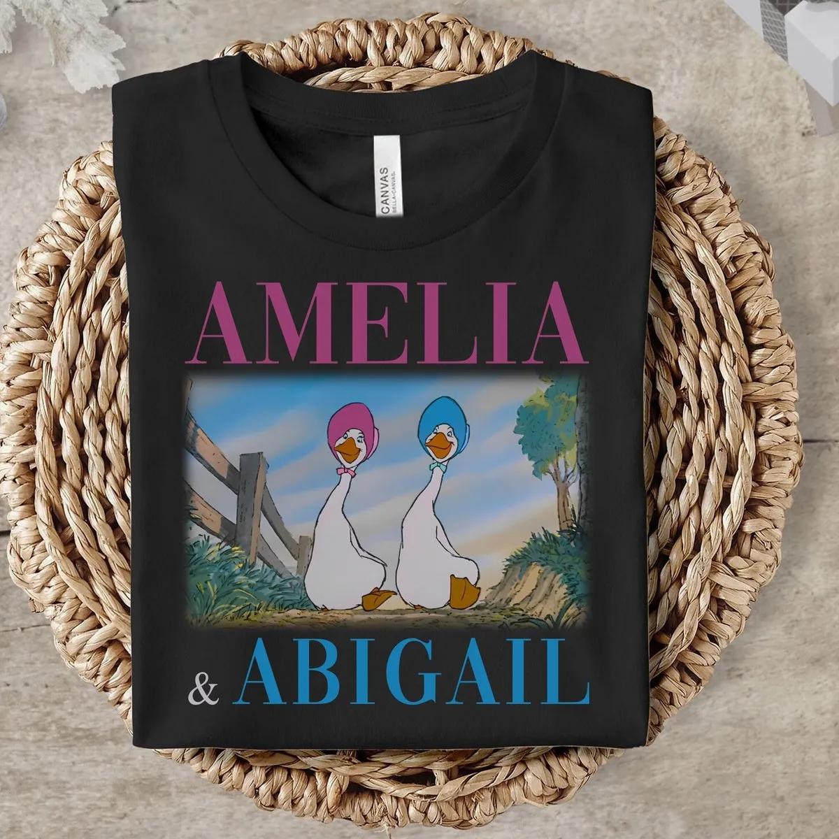 Amelia And Abigail The Aristocats 1970 Shirt 5