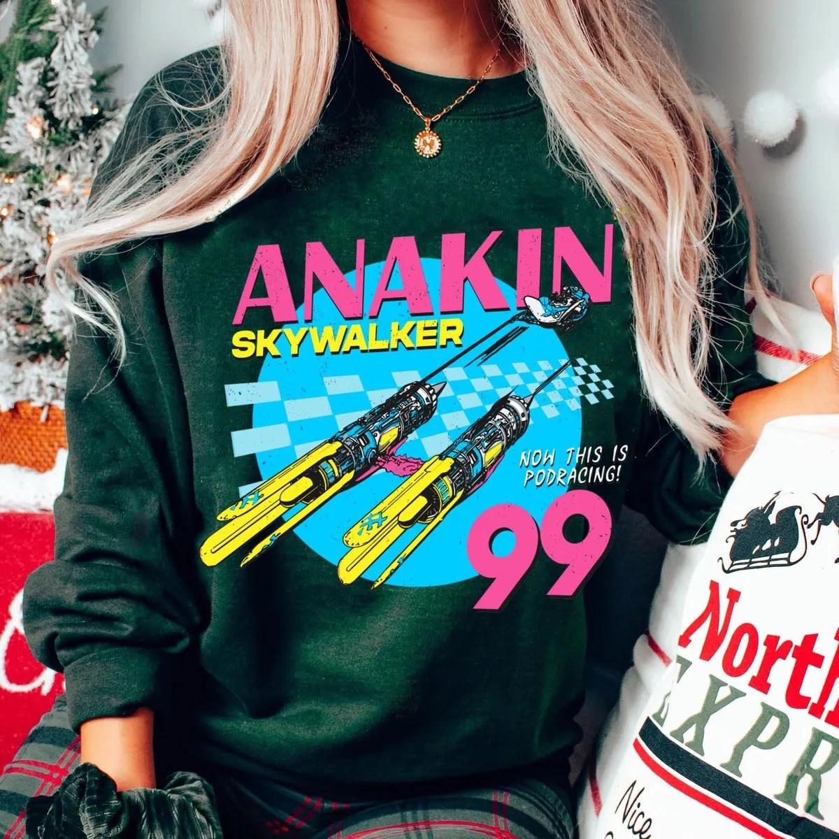 Anakin Skywalker Podracing On Tatooine Champion Shirt 2