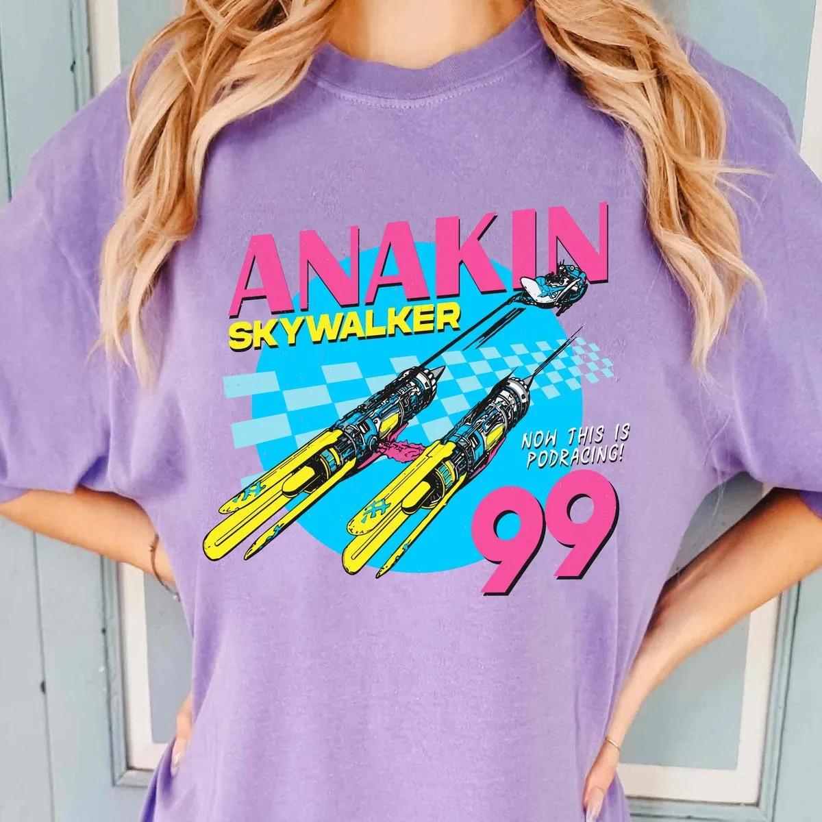 Anakin Skywalker Podracing On Tatooine Champion Shirt 3