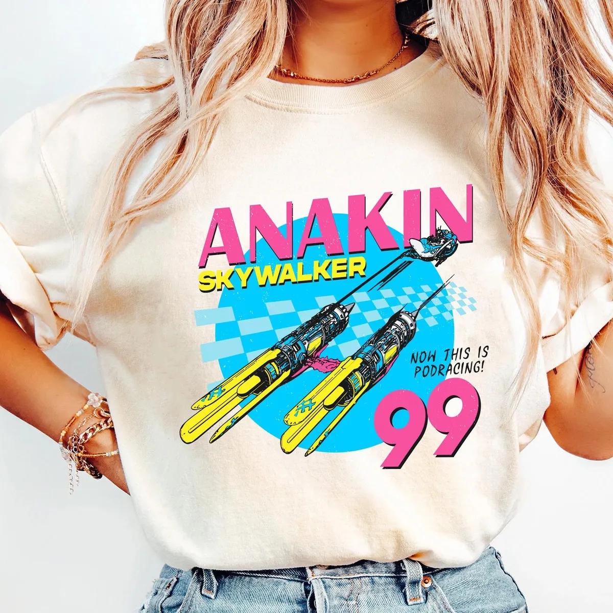 Anakin Skywalker Podracing On Tatooine Champion Shirt 5