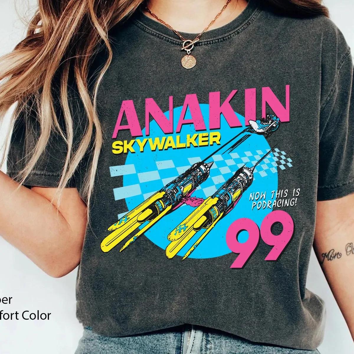 Anakin Skywalker Podracing On Tatooine Champion Shirt 6