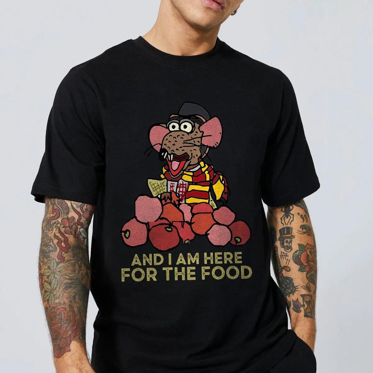 And I Am Here For The Food Rizzo Disney Shirt 1 1