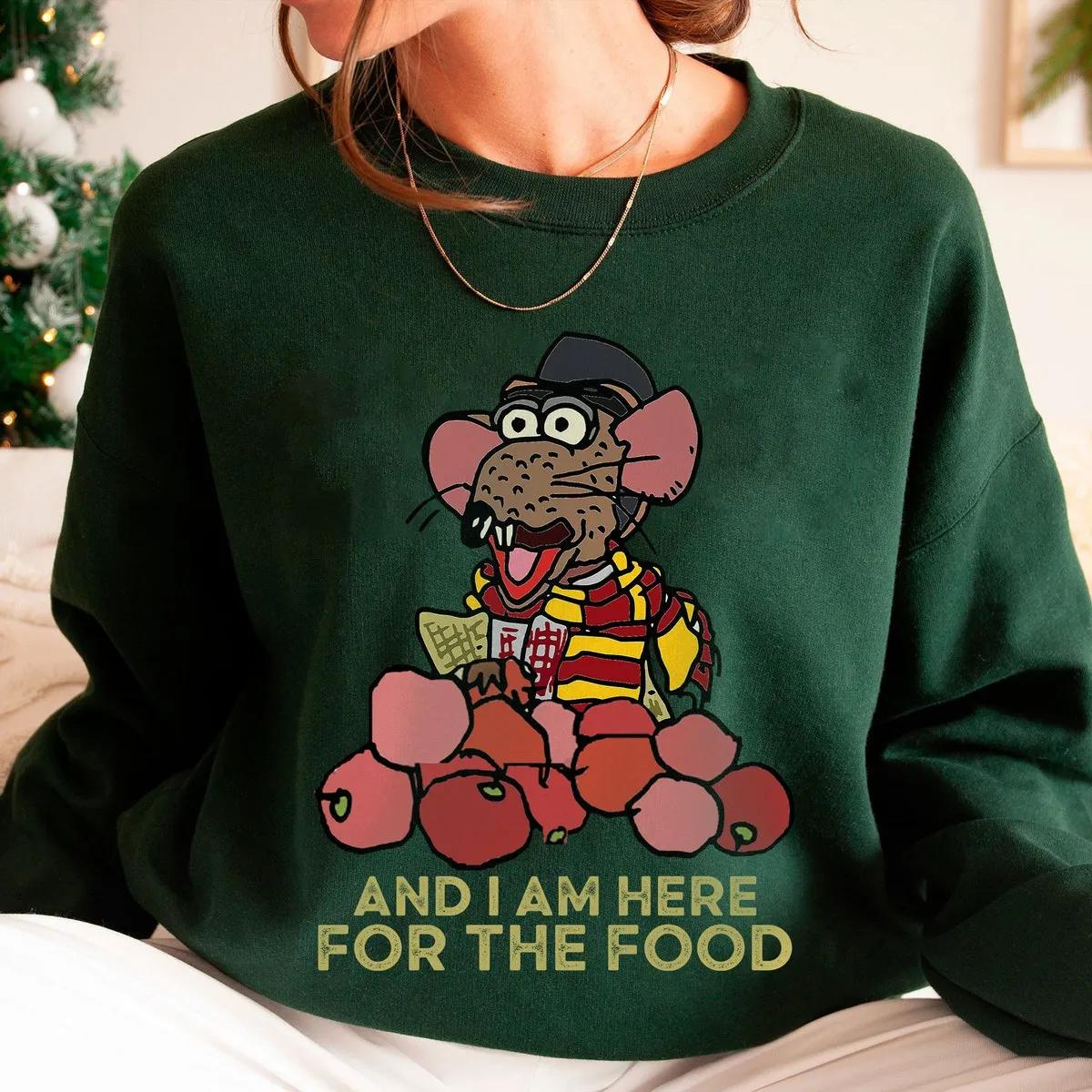 And I Am Here For The Food Rizzo Disney Shirt 4 1