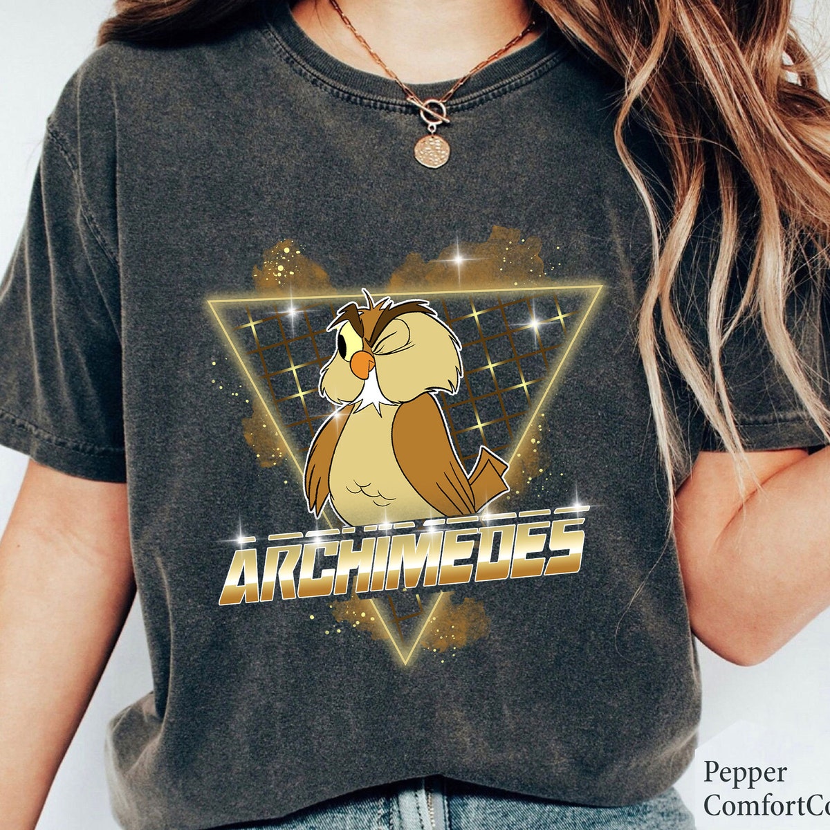 Archimedes 90s Retro The Sword In The Stone Shirt 2 1