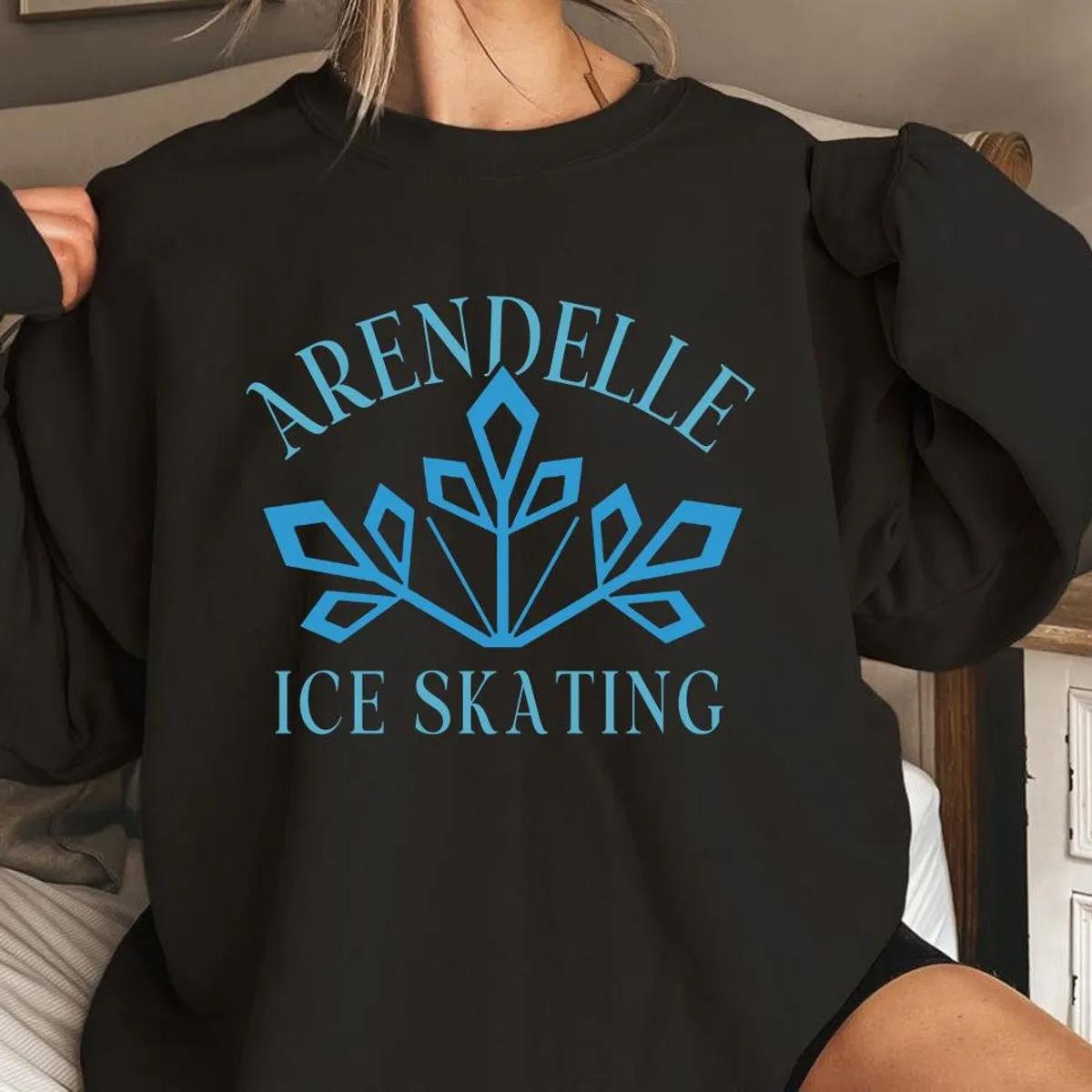 Arendelle Ice Skating Shirt 1