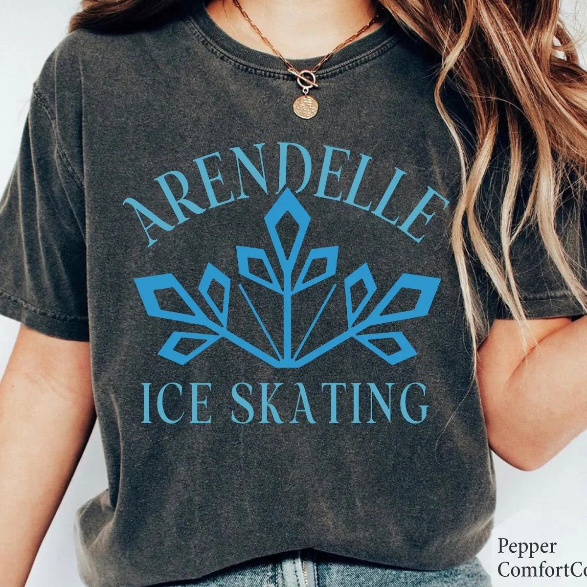 Arendelle Ice Skating Shirt 2