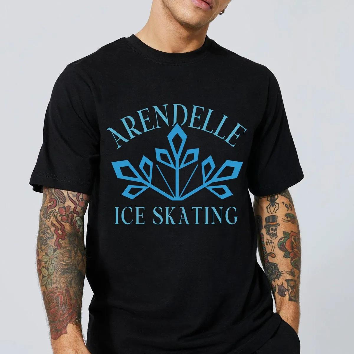 Arendelle Ice Skating Shirt 3