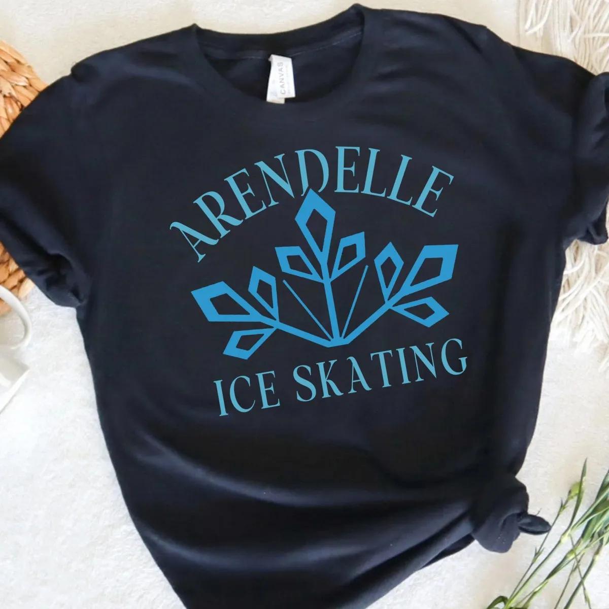 Arendelle Ice Skating Shirt 4