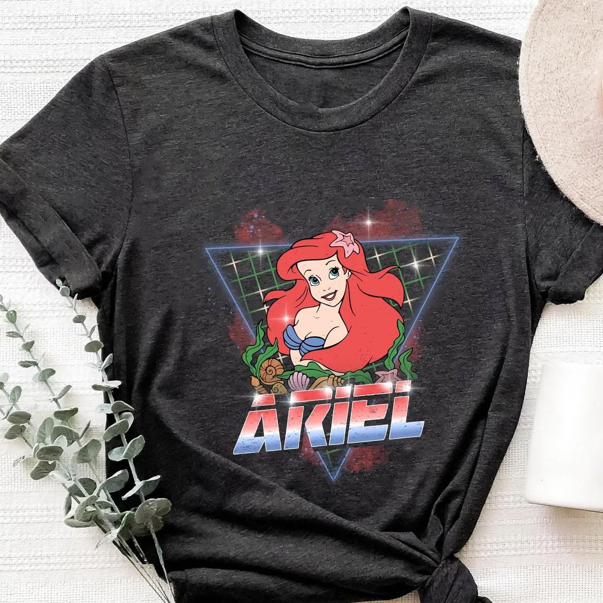 Ariel 90s Retro The Little Mermaid Shirt 1 1