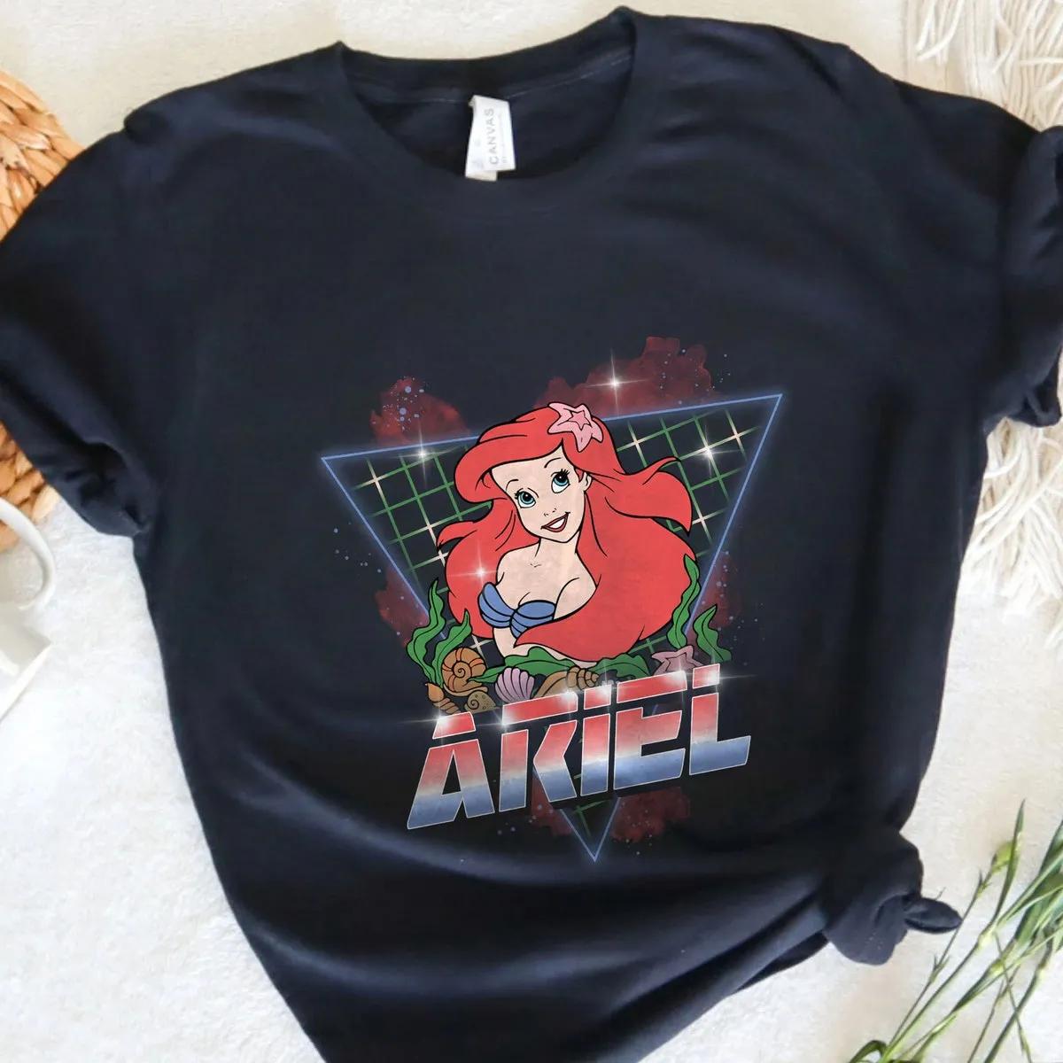 Ariel 90s Retro The Little Mermaid Shirt 3 1