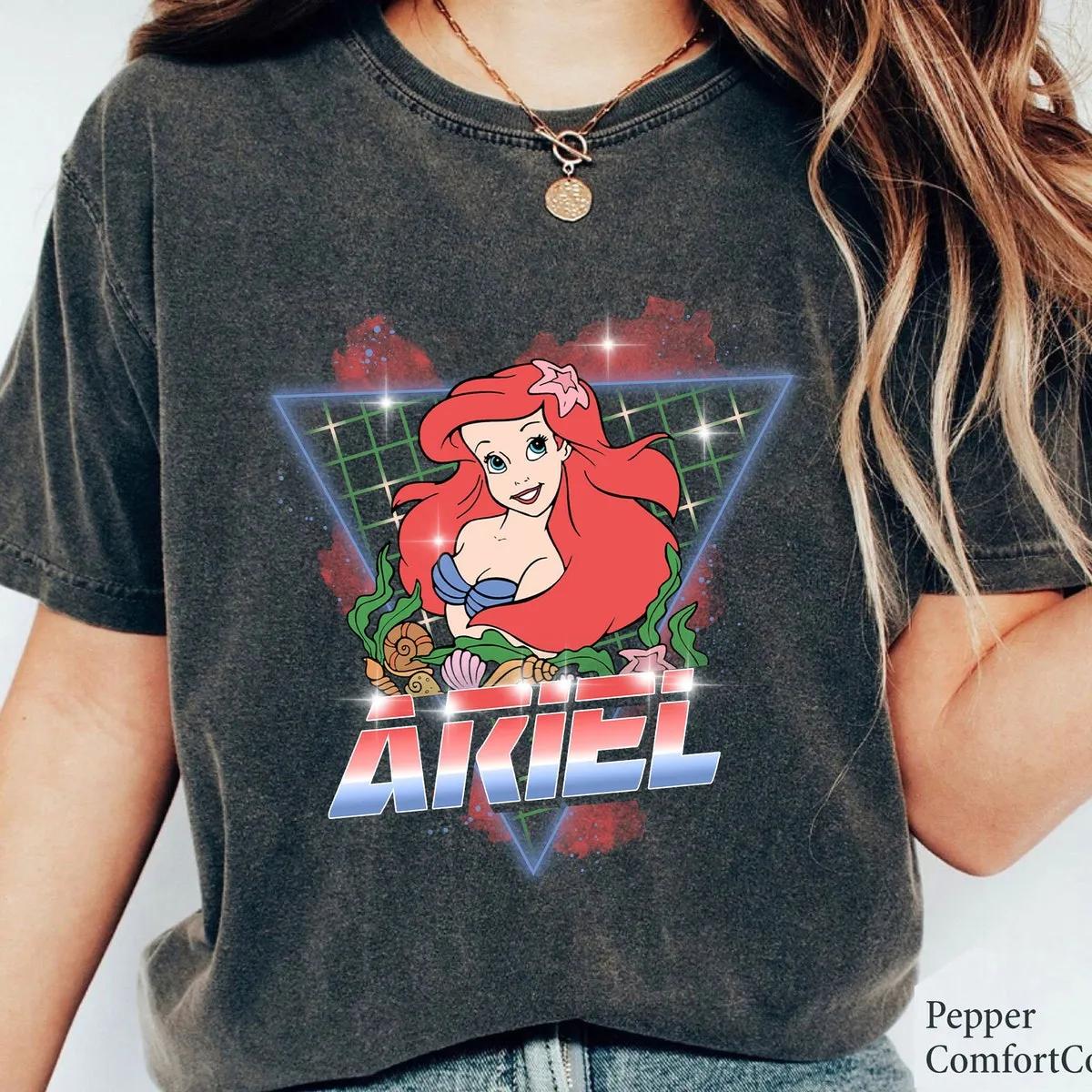 Ariel 90s Retro The Little Mermaid Shirt 4 1